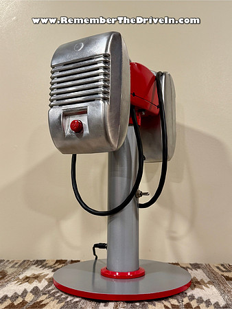 Short SPECO drive-in speakers