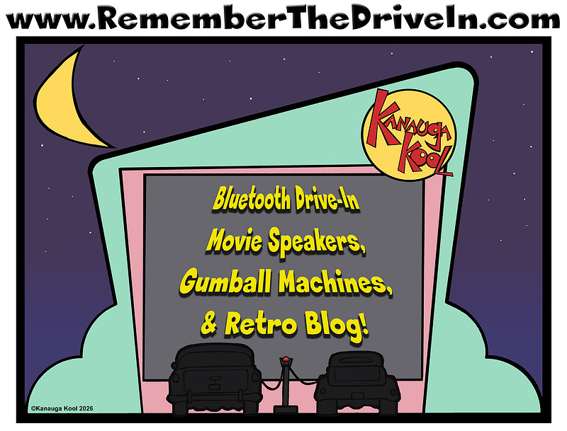 Kanauga Kool Drive-In Movie Speakers Gumball Machines, Vintage Photographs, Art, & Retro Blog