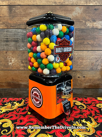 Harley Davidson Motorcycle Themed with Gumballs