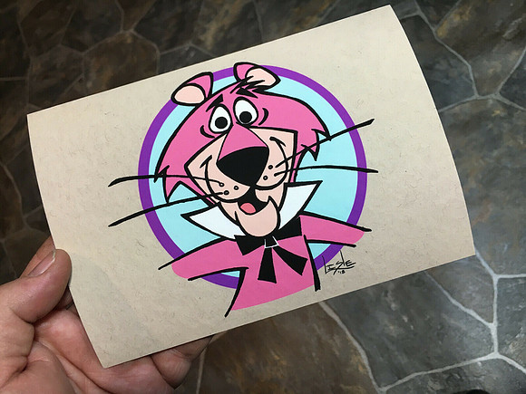 Snagglepuss - Art Print
