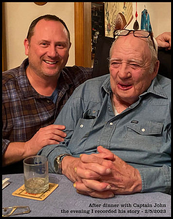 Jason and CPT John Lavra, USN (Retired) on 2-5-2023