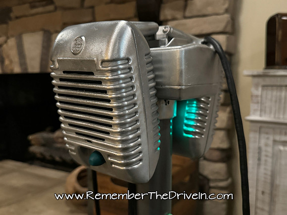 Projected Sound Drive-In Speakers with Green Accents, Bluetooth & MP3