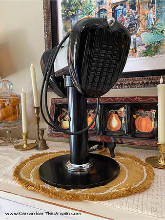 1949 TECA Steel Heart Speakers with ORIGINAL paint and w/ Bluetooth & MP3