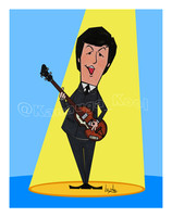 Paul McCartney - Ed Sullivan Show - This Print is Available!