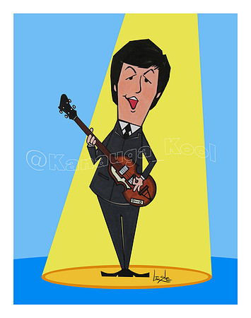 Paul McCartney - Ed Sullivan Show - This Print is Available!