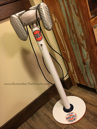 Gulf Gasoline Themed Drive-In Speaker Set
