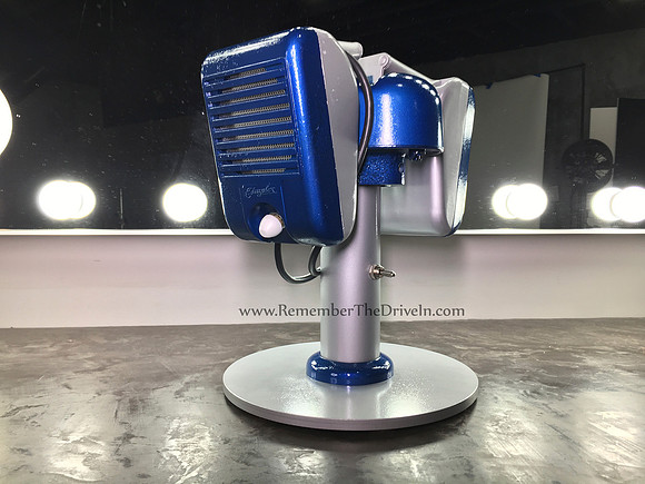 Stunning Silver and Blue Hammered set w/ Bluetooth & MP3