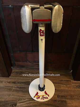 St. Louis Cardinals Themed Drive-In Speaker Set w/ Bluetooth & MP3