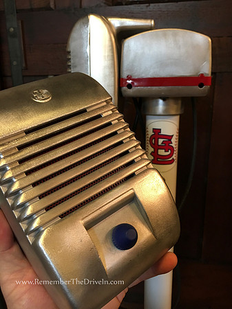Cardinals Baseball Themed Speaker Set w/ Bluetooth & MP3