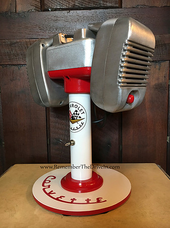 Corvette Themed Hammond Drive-In Speaker Set