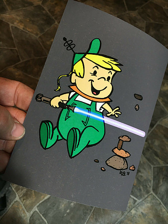 Elroy Jetson / Star Wars Mashup - Print