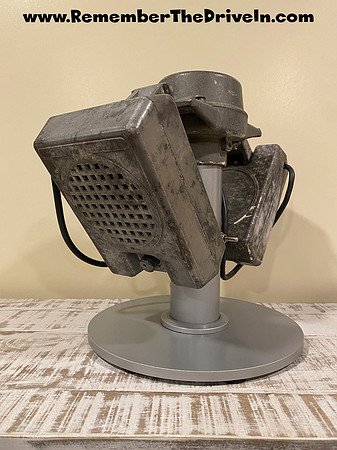 Reed Speakers w/ Original Patina from The Cuba Drive-In Theatre, Cuba NM