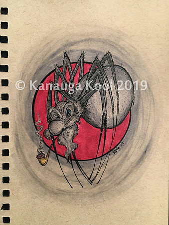 Grandaddy Long Legs - Original Drawing