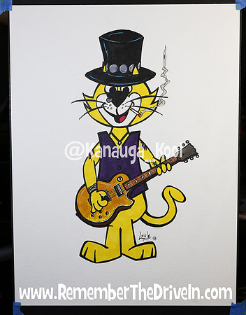 Top Cat / Slash Mashup - Original Drawing